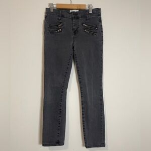 Madewell Womens Jeans Size 27 Ash Black Skinny Skinny Denim Bottoms